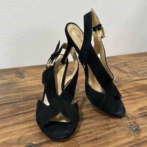 Michael Kors black heels sz 7.5